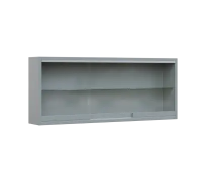 RE VT - 400 vitrína, 400x1000x150, šedá